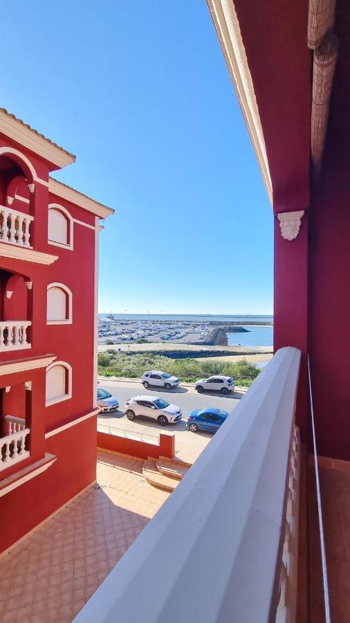 Apartamento Rojo Con Vistas Al Mar Mazagón Exteriör bild